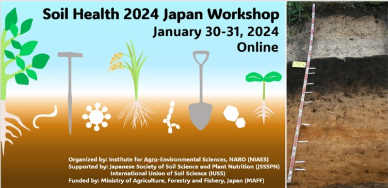 NIAES International Workshop (Soil Health 2024 Japan Workshop)